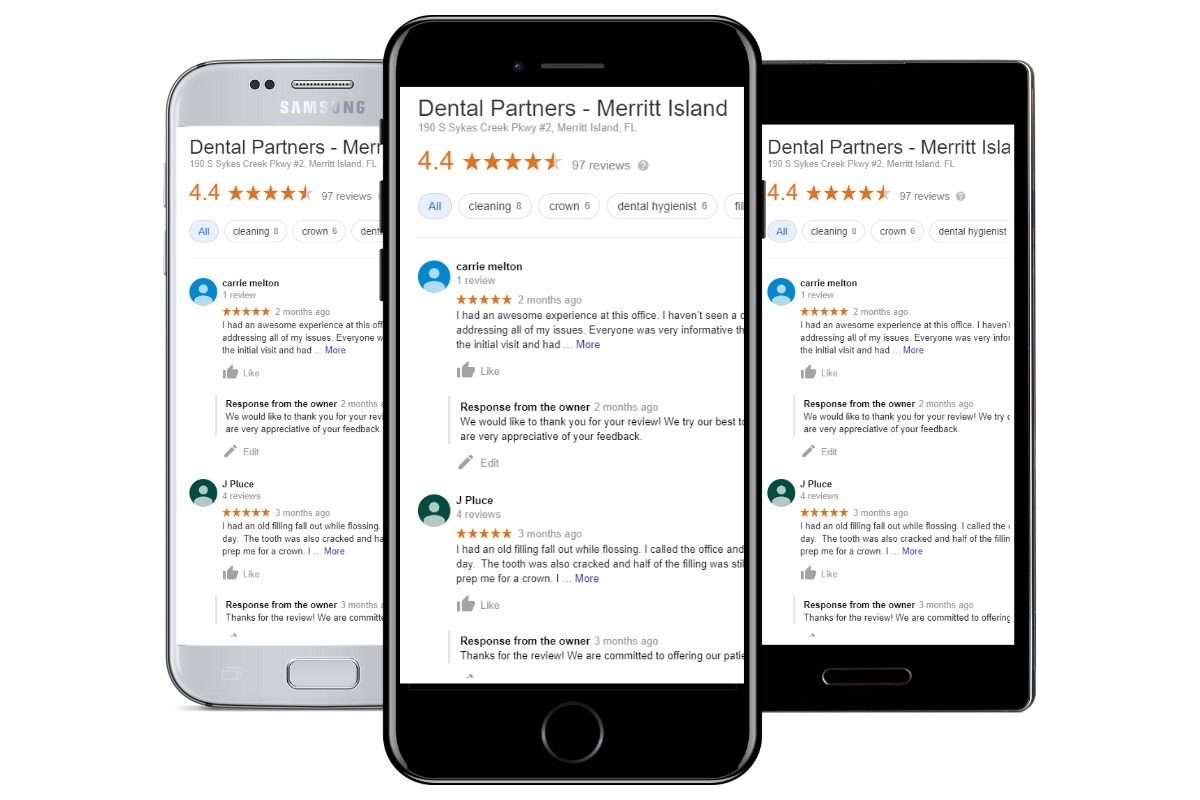 Leave us a review mobile